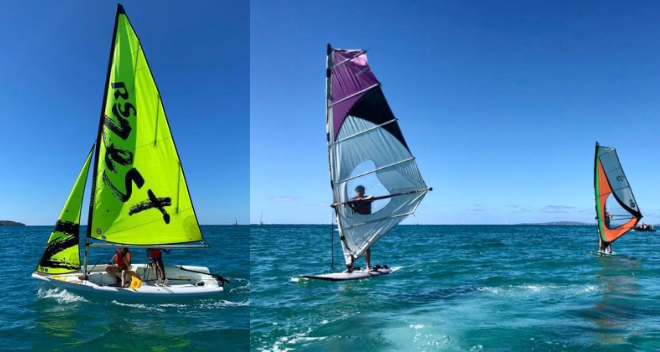 Clase colectiva (Ludic) - Clase Individual (RS Zest / Windsurf)
